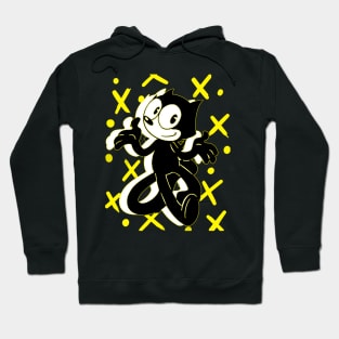 Felix the Cat From Sketch to Silver Screen Delight Hoodie